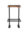 Set mobilier de bar, 3 piese, multicolor, lemn reciclat, cu aspect retro - WOODBB494 Set mobilier de bar, 3 piese, multicolor, lemn reciclat, cu aspect retro - WOODBB494