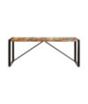Masă de bucătărie, 200 x 100 x 75 cm, lemn reciclat, cu aspect retro - WOODBB499 Masă de bucătărie, 200 x 100 x 75 cm, lemn reciclat, cu aspect retro - WOODBB499