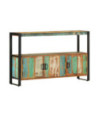 Servantă, 120 x 30 x 75 cm, lemn reciclat, cu aspect vintage - WOODBB508