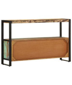 Servantă, 120 x 30 x 75 cm, lemn reciclat, cu aspect vintage - WOODBB508
