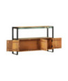 Servantă, 120 x 30 x 75 cm, lemn reciclat, cu aspect vintage - WOODBB508