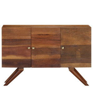 Servantă, maro, 110 x 30 x 75 cm, lemn reciclat - WOODBB510