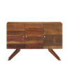 Servantă, maro, 110 x 30 x 75 cm, lemn reciclat - WOODBB510
