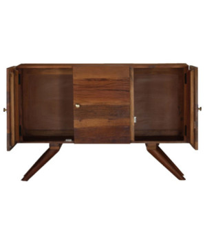 Servantă, maro, 110 x 30 x 75 cm, lemn reciclat - WOODBB510