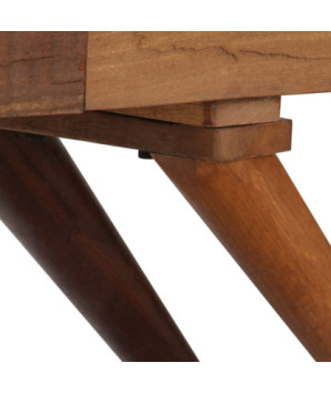 Servantă, maro, 110 x 30 x 75 cm, lemn reciclat - WOODBB510
