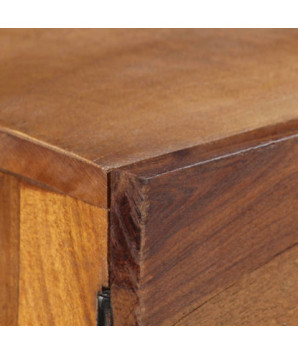 Servantă, maro, 110 x 30 x 75 cm, lemn reciclat - WOODBB510