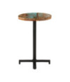 Masă de bistro, Ø50x75 cm, lemn reciclat, rotundă - WOODBB512 Masă de bistro, Ø50x75 cm, lemn reciclat, rotundă - WOODBB512