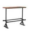 Set mobilier de bar, 5 piese, multicolor, lemn reciclat, cu aspect retro - WOODBB68 Set mobilier de bar, 5 piese, multicolor, lemn reciclat, cu aspect retro - WOODBB68