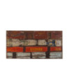 Set mobilier de bar, 5 piese, multicolor, lemn reciclat, cu aspect retro - WOODBB68 Set mobilier de bar, 5 piese, multicolor, lemn reciclat, cu aspect retro - WOODBB68
