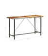 Masă bar din lemn masiv reciclat, dreptunghiulară, 180 x 70 x 107 cm Masă bar din lemn masiv reciclat, dreptunghiulară, 180 x 70 x 107 cm