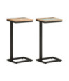 Mese laterale, 2 buc., 31,5x24,5x64,5 cm, lemn reciclat - WOODBB537 Mese laterale, 2 buc., 31,5x24,5x64,5 cm, lemn reciclat - WOODBB537