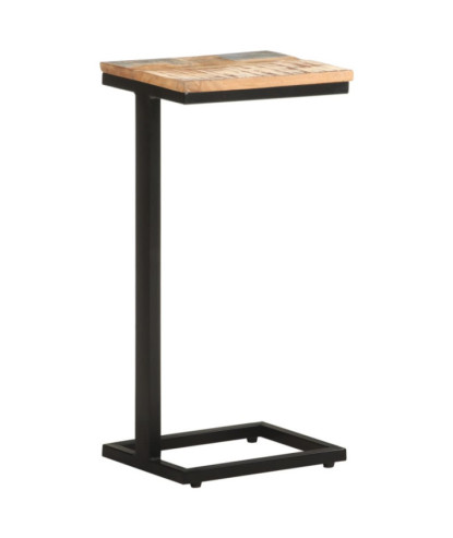 Mese laterale, 2 buc., 31,5x24,5x64,5 cm, lemn reciclat - WOODBB537