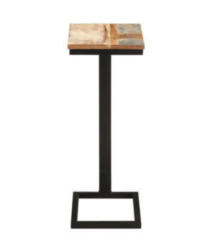 Mese laterale, 2 buc., 31,5x24,5x64,5 cm, lemn reciclat - WOODBB537