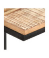 Mese laterale, 2 buc., 31,5x24,5x64,5 cm, lemn reciclat - WOODBB537 Mese laterale, 2 buc., 31,5x24,5x64,5 cm, lemn reciclat - WOODBB537
