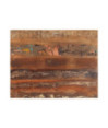 Blat masă rustic din lemn masiv reciclat, dreptunghiulară, 90 x 70 cm, handmade