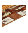 Blat masă cu aspect rustic din lemn masiv reciclat, dreptunghiulară, 120 x 60 cm, handmade