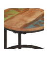Mese suprapuse, 3 buc., lemn reciclat - WOODBB561