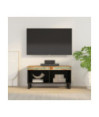 Comodă TV, 85x33x43,5 cm, lemn reciclat, cu aspect industrial - WOODBB562 Comodă TV, 85x33x43,5 cm, lemn reciclat, cu aspect industrial - WOODBB562