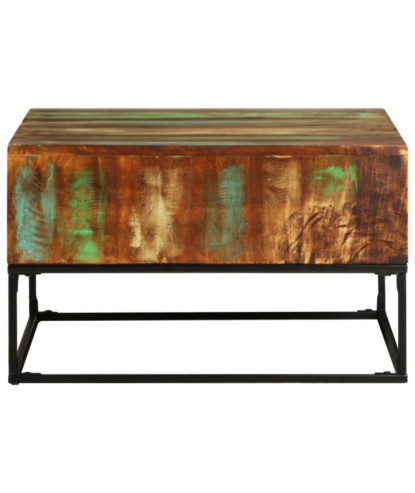 Măsuță de cafea, 68x68x41 cm, lemn reciclat - WOODBB563