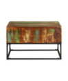 Măsuță de cafea, 68x68x41 cm, lemn reciclat - WOODBB563 Măsuță de cafea, 68x68x41 cm, lemn reciclat - WOODBB563