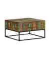 Măsuță de cafea, 68x68x41 cm, lemn reciclat - WOODBB563 Măsuță de cafea, 68x68x41 cm, lemn reciclat - WOODBB563