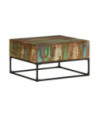Măsuță de cafea, 68x68x41 cm, lemn reciclat - WOODBB563 Măsuță de cafea, 68x68x41 cm, lemn reciclat - WOODBB563