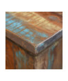 Taburet, lemn reciclat, cu aspect antichizat - WOODBB566 Taburet, lemn reciclat, cu aspect antichizat - WOODBB566