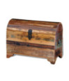 Cufăr de depozitare din lemn reciclat, cu aspect antichizat - WOODBB575 Cufăr de depozitare din lemn reciclat, cu aspect antichizat - WOODBB575