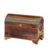 Cufăr de depozitare din lemn reciclat, cu aspect antichizat - WOODBB575 Cufăr de depozitare din lemn reciclat, cu aspect antichizat - WOODBB575