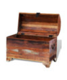 Cufăr de depozitare din lemn reciclat, cu aspect antichizat - WOODBB575 Cufăr de depozitare din lemn reciclat, cu aspect antichizat - WOODBB575