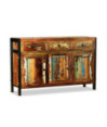 Bufet din lemn reciclat, 120x35x76 cm, cu aspect antichizat - WOODBB589 Bufet din lemn reciclat, 120x35x76 cm, cu aspect antichizat - WOODBB589