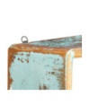 Set rafturi de perete cub, 3 piese, lemn reciclat - WOODBB592