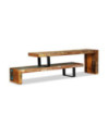 Comodă TV cu picioare, aspect vintage, din lemn masiv reciclat, 115 x 30 x 40 cm, handmade Comodă TV cu picioare, aspect vintage, din lemn masiv reciclat, 115 x 30 x 40 cm, handmade