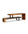 Comodă TV cu picioare, aspect vintage, din lemn masiv reciclat, 115 x 30 x 40 cm, handmade Comodă TV cu picioare, aspect vintage, din lemn masiv reciclat, 115 x 30 x 40 cm, handmade