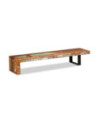 Comodă TV cu picioare, aspect vintage, din lemn masiv reciclat, 115 x 30 x 40 cm, handmade Comodă TV cu picioare, aspect vintage, din lemn masiv reciclat, 115 x 30 x 40 cm, handmade