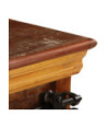 Comodă TV, 110 x 30 x 45 cm, lemn reciclat, cu aspect antichizat - WOODBB597