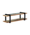 Comodă TV, 130 x 40 x 40 cm, lemn reciclat, cu aspect industrial - WOODBB600 Comodă TV, 130 x 40 x 40 cm, lemn reciclat, cu aspect industrial - WOODBB600