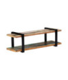Comodă TV, 130 x 40 x 40 cm, lemn reciclat, cu aspect industrial - WOODBB600 Comodă TV, 130 x 40 x 40 cm, lemn reciclat, cu aspect industrial - WOODBB600