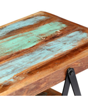 Comodă TV cu picioare, aspect vintage, din lemn masiv reciclat, 160 x 40 x 50 cm, handmade