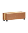Comodă TV, 100 x 30 x 33 cm, lemn reciclat, cu aspect vintage - WOODBB602