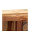 Comodă TV, 100 x 30 x 33 cm, lemn reciclat, cu aspect vintage - WOODBB602