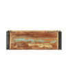 Comodă TV, 90x30x40 cm, lemn reciclat, cu aspect vintage - WOODBB606