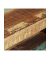 Comodă TV, 90x30x40 cm, lemn reciclat, cu aspect vintage - WOODBB606