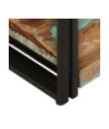 Comodă TV, 90x30x40 cm, lemn reciclat, cu aspect vintage - WOODBB606
