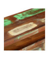 Comodă TV cu picioare, multicolor, din lemn masiv reciclat, 110x30x40 cm, handmade