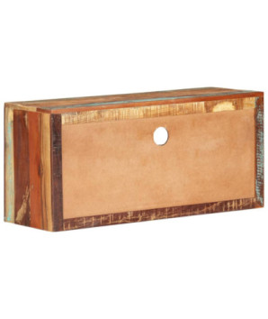 Comodă TV, 88x30x40 cm, lemn reciclat - WOODBB611