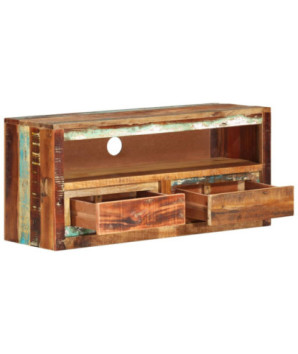 Comodă TV, 88x30x40 cm, lemn reciclat - WOODBB611