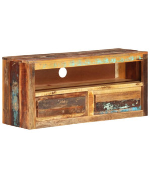 Comodă TV, 88x30x40 cm, lemn reciclat - WOODBB611
