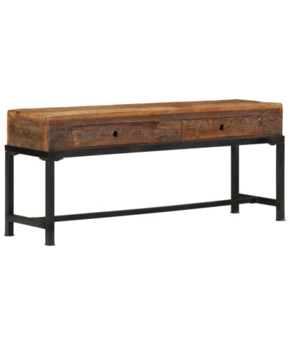 Comodă TV, 110x30x46 cm, lemn reciclat - WOODBB613