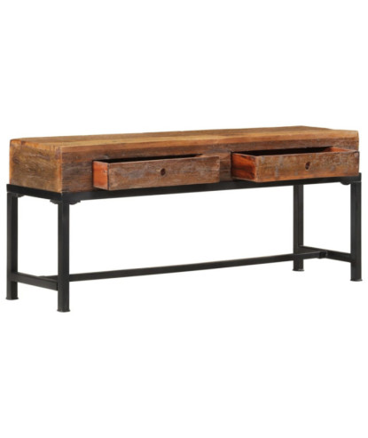 Comodă TV, 110x30x46 cm, lemn reciclat - WOODBB613